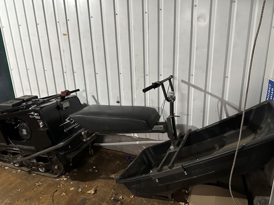 Мотобуксировщик (мотособака)