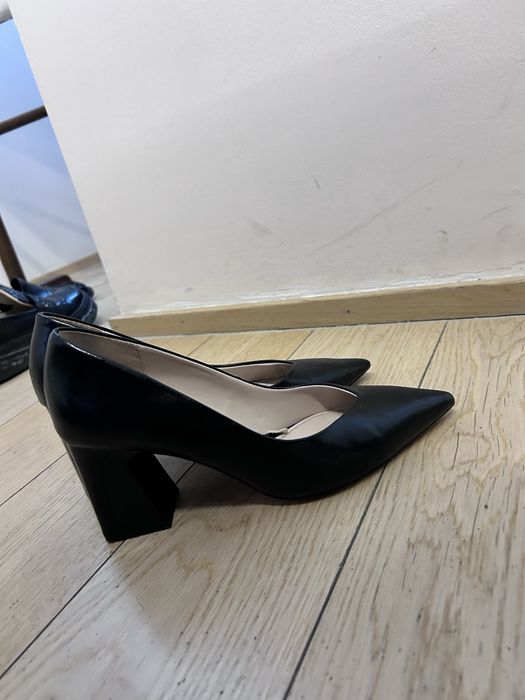 Туфли кожзам zara
