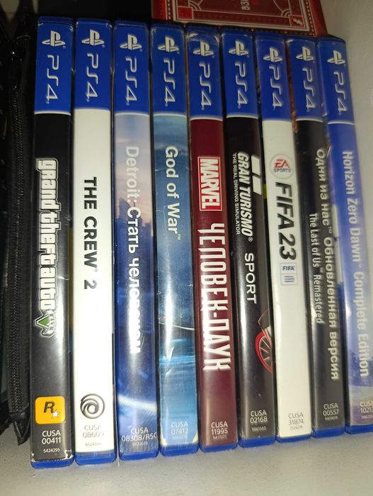 Диски на Ps4 в хорошем состоянии