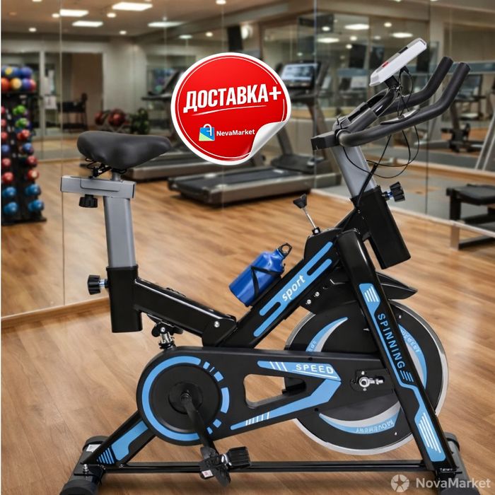 Спин-байк для дома и зала Sport Spinning Bike (до 140 кг)