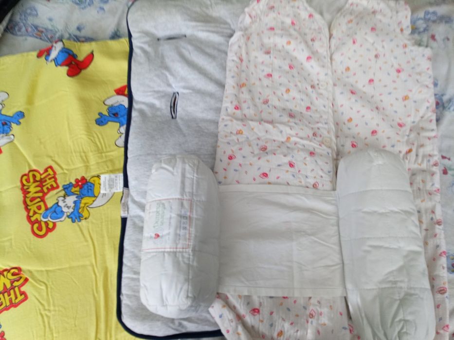 Бебешка възглавница,чувалче, постелка за детско столче и др.