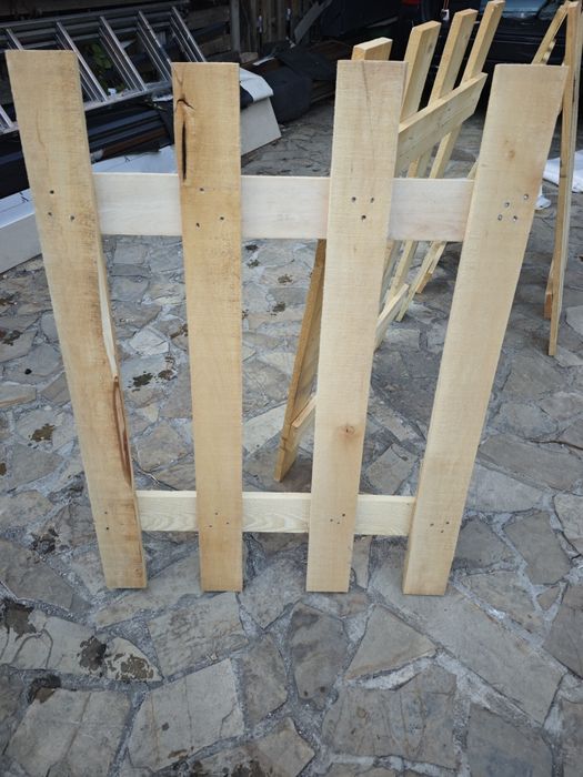 Дървени оградни пана