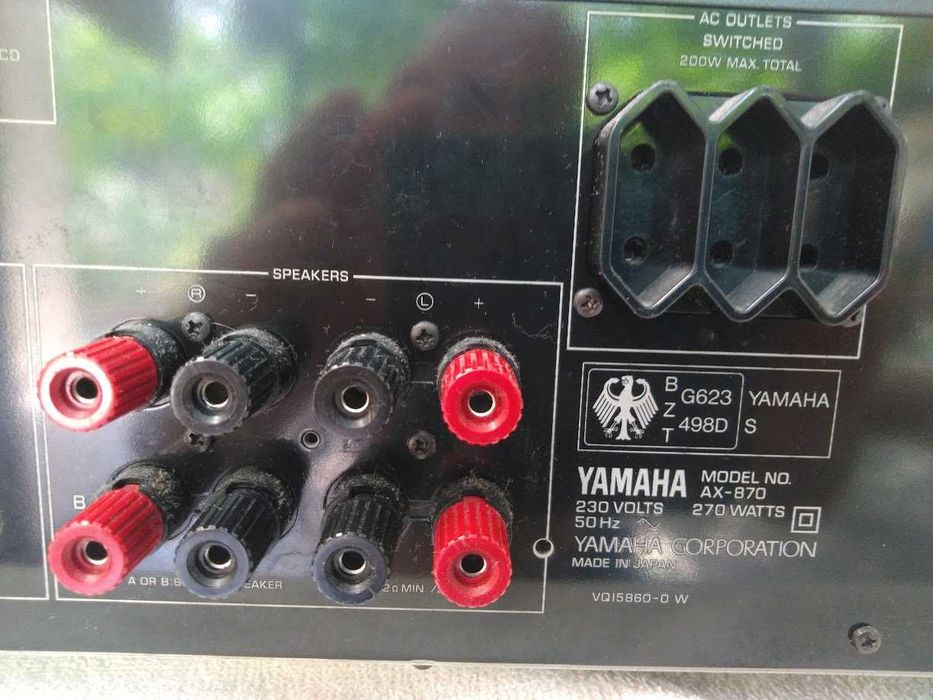 Yamaha AX-870, amplificator stereo, made in Japan.