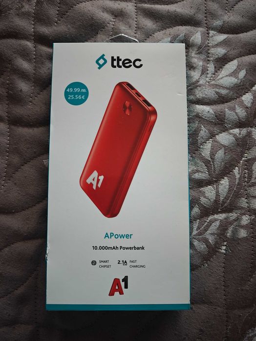 Преносима батерия 10 000 mAh