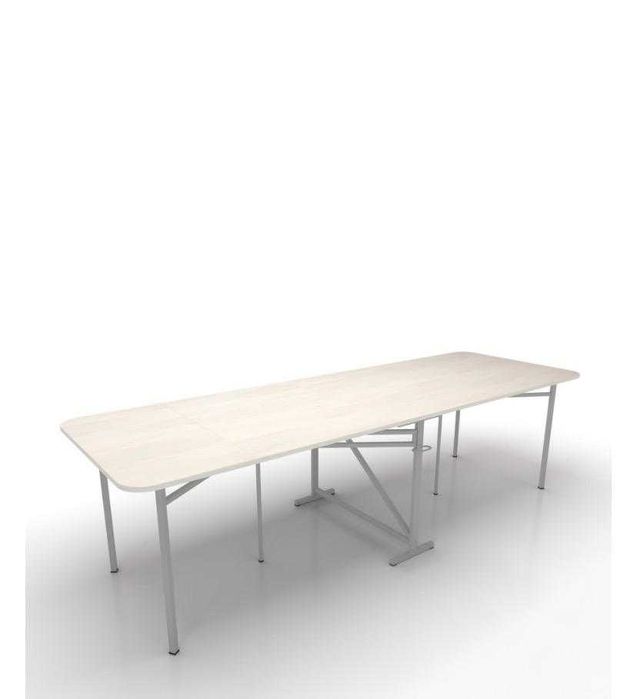 продам стол складной , новый, 40000 ,275см*100см*75см ЛДСП, белый