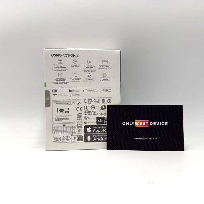 Camera de actiune DJI Osmo Action 4 Essential Combo