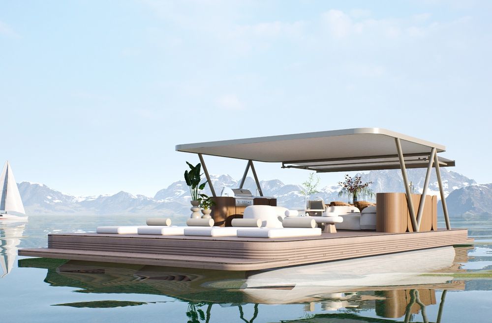 Trimaran (ponton) electric