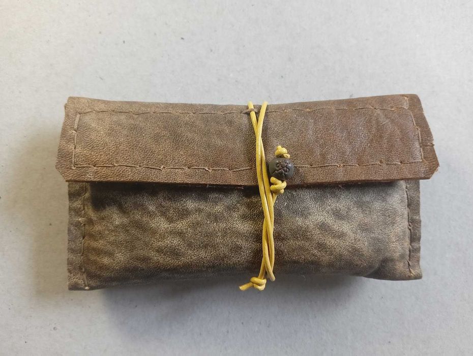 Pouch tutun –Piele Naturală – Lucrat Manual