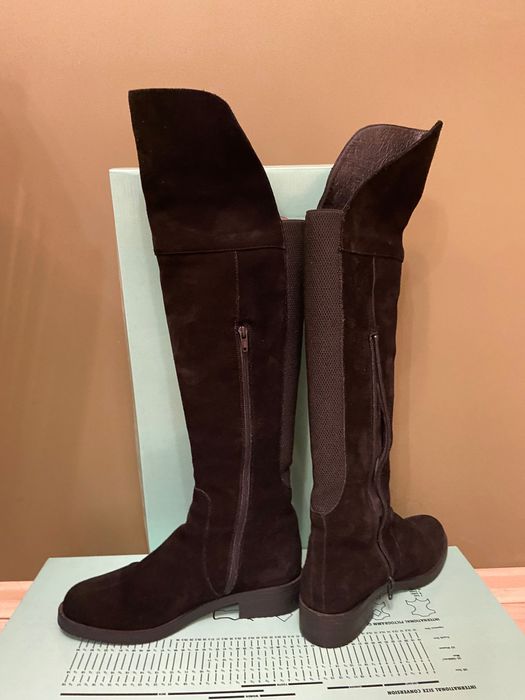 Велурени ботуши AQUAMARINE