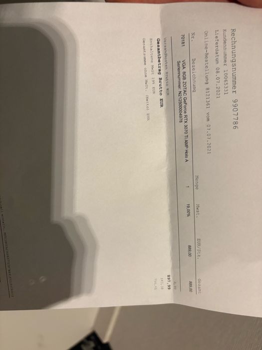 ZOTAC RTX 3070 Ti AMP Holo