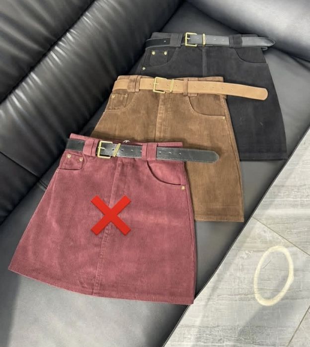 Шорты и юбка вельвет