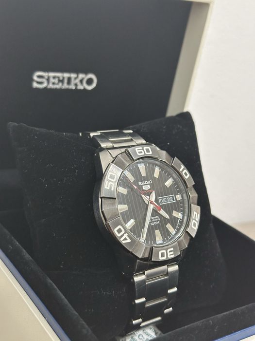 Seiko 5 Sports Automatic SRP225 "Baby Monster" Full Set Mecanism 4R36