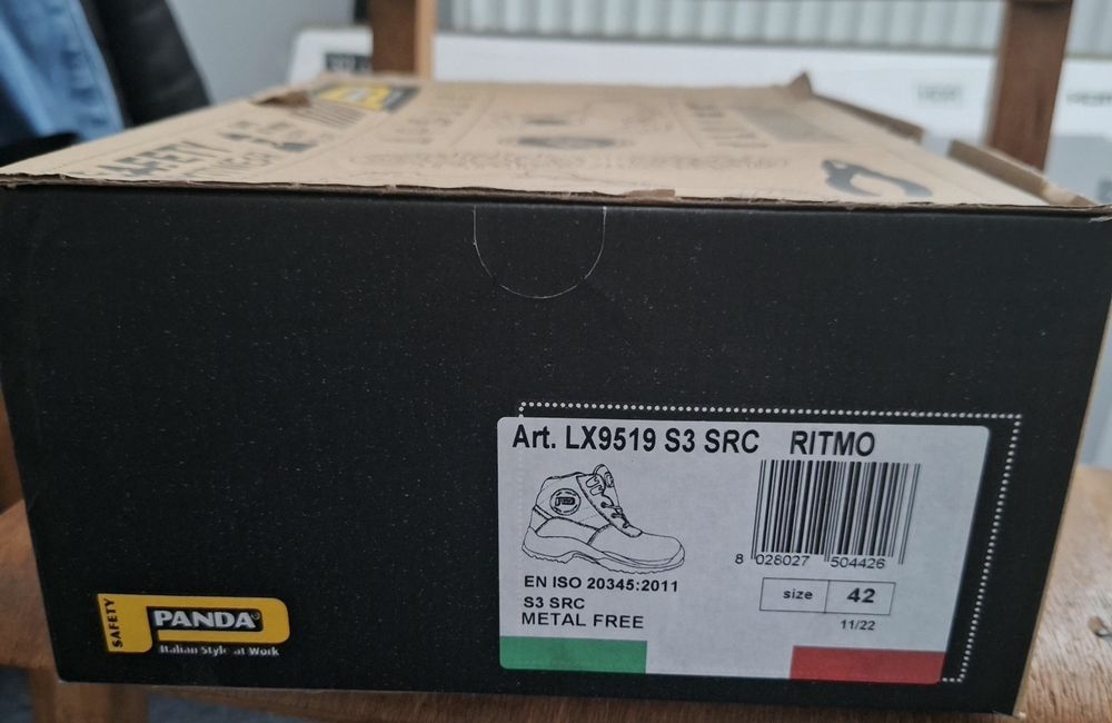 Работни обувки Panda LX9519 S3 SRC