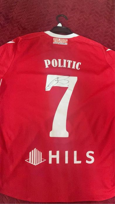 Tricou Dinamo Politic #7 (player version) semnat
