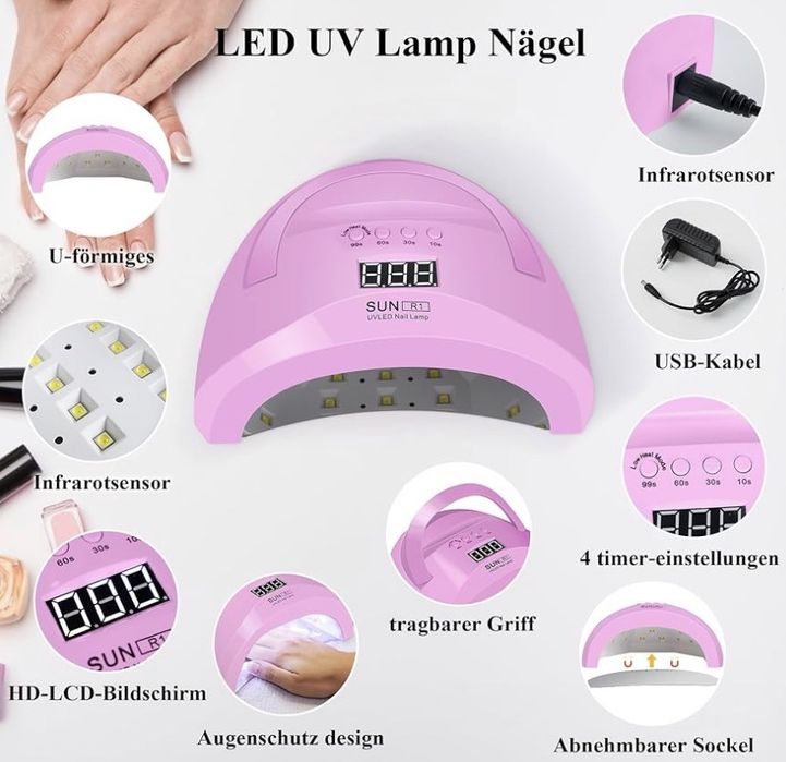 Lampă de unghii UV Cheerhom