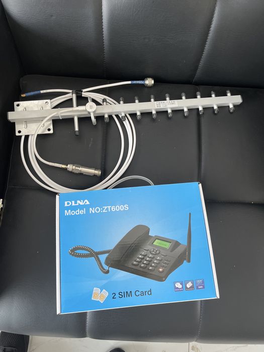 Стационарный телефон GSM с уличной антенной усилителем сотовой связи