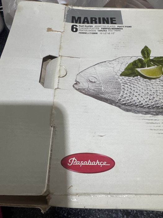 Турецкий рыбка тарелка