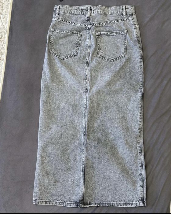 Джинсовый юбка (весна-лета)