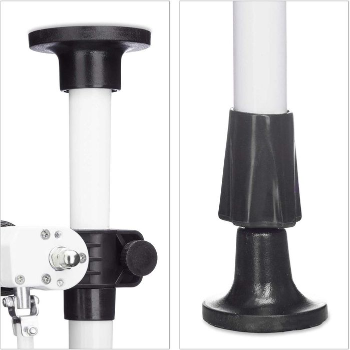 Relaxdays Copertina retractabila pentru terasa ,bej, 200 cm