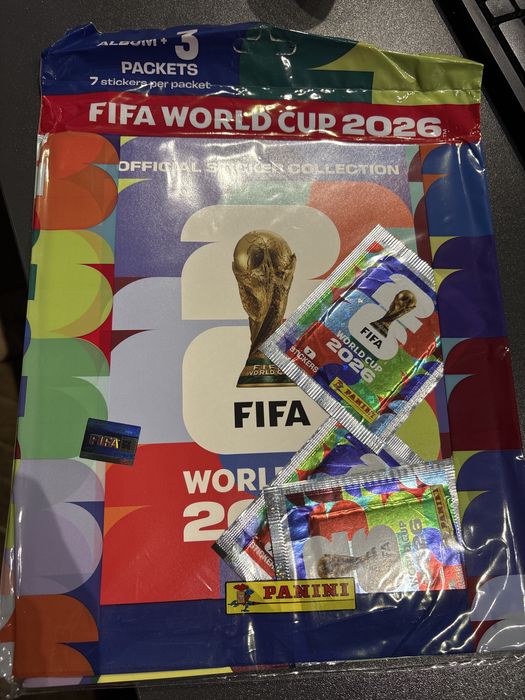 Starter pack-Албум на световното  2026 panini + стикери