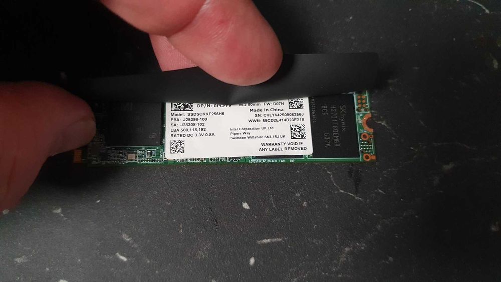 Intel 540s 256GB TLC SATA 6Gbps M.2 2280 (SSD) SSDSCKKF256H6