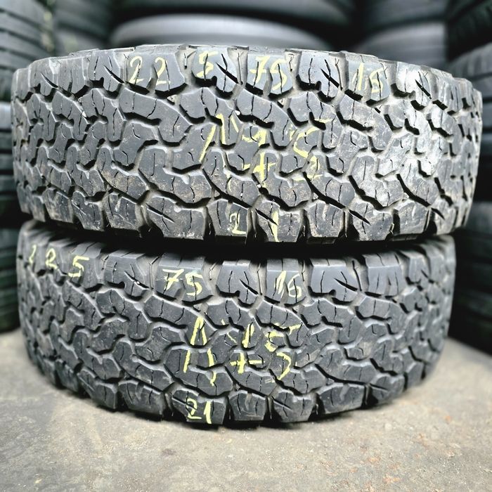 2x 225/75/16 BFGOODRICH 2021 Stare excelentă