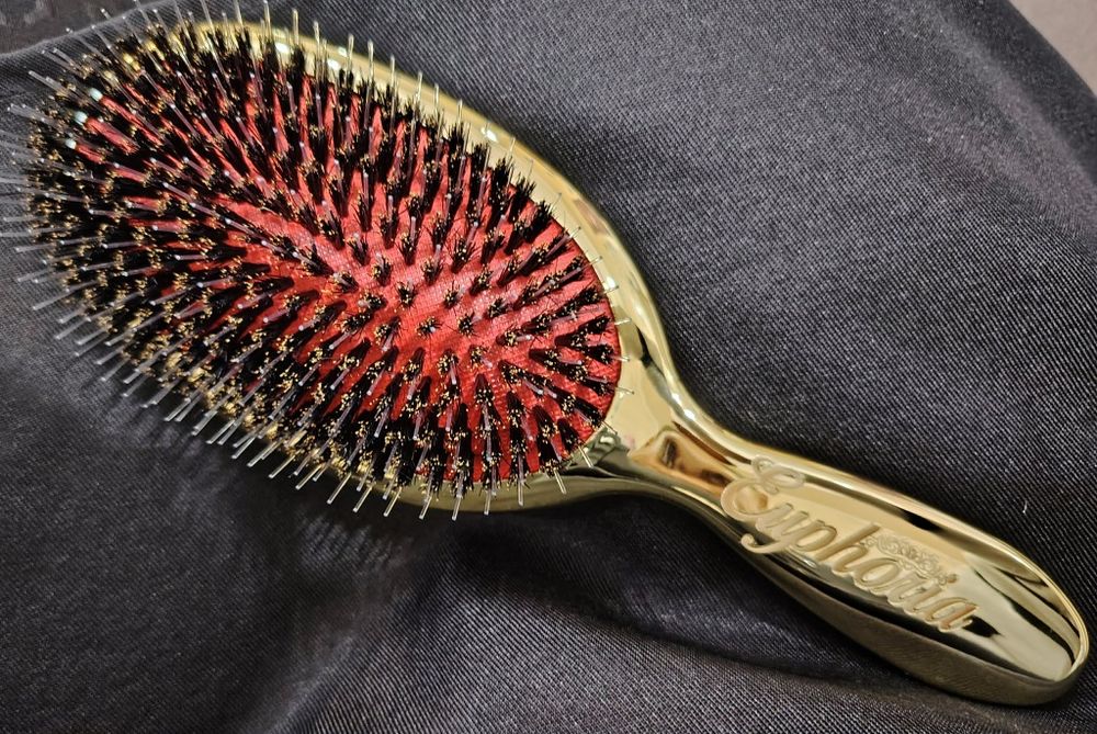 Четка за коса с естествен косъм