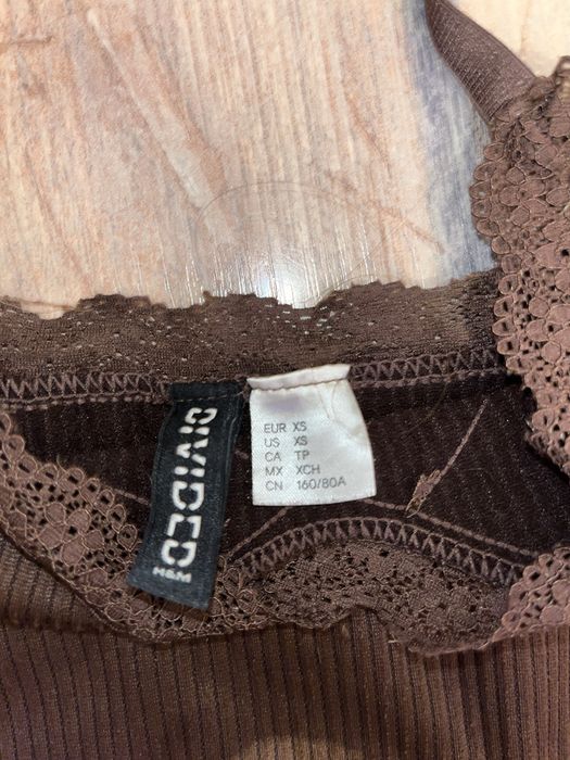 H&M кафяв потник