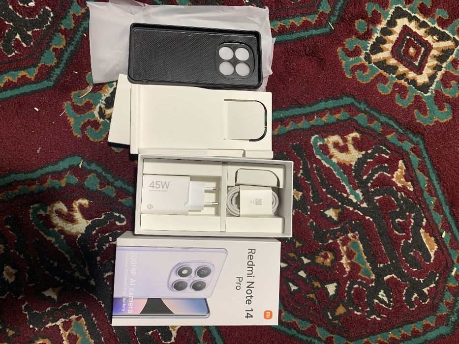 Redmi note 14 pro 12.512 xotira