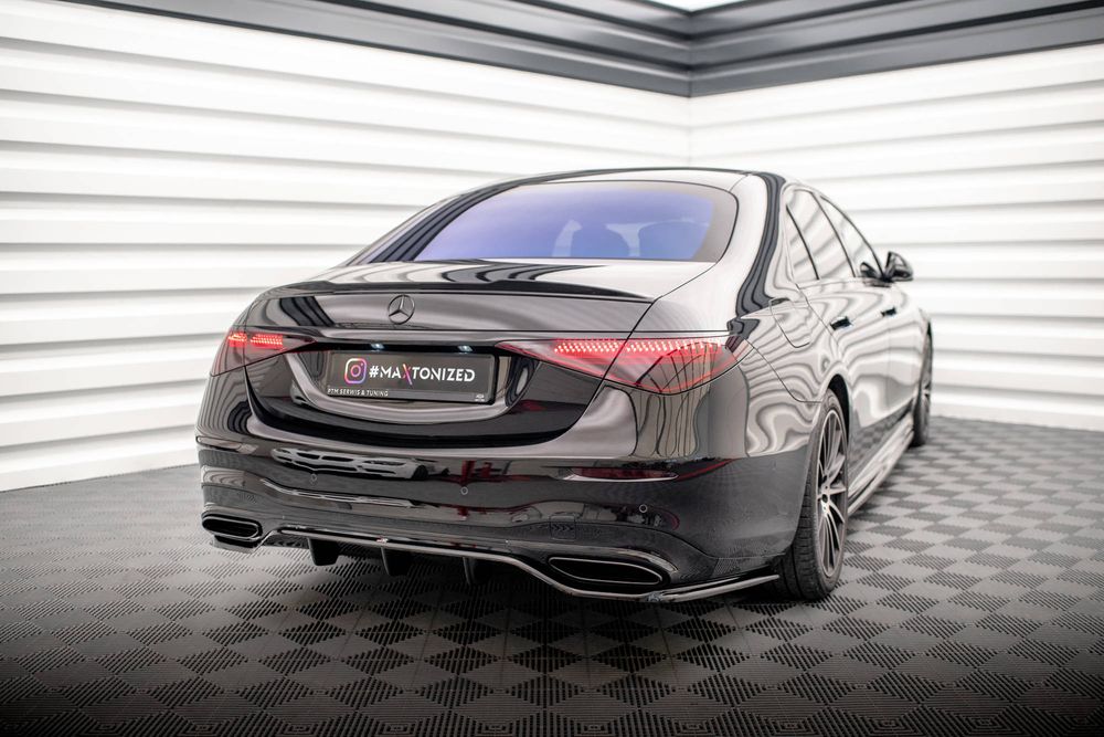 Добавка за задна броня Maxton design за Mercedes Benz W223 (2020-)
