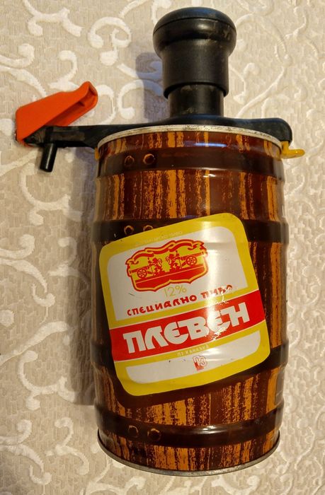 Метално буре за бира ПЛЕВЕНСКО ПИВО