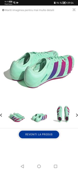 Pantofi cuie atletism