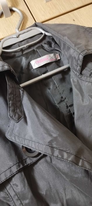 Черно дамско яке/тренч