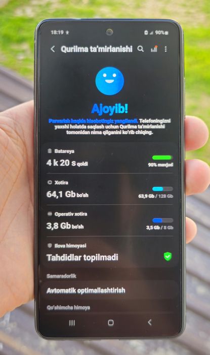 Samsung A52 8/128 sotiladi