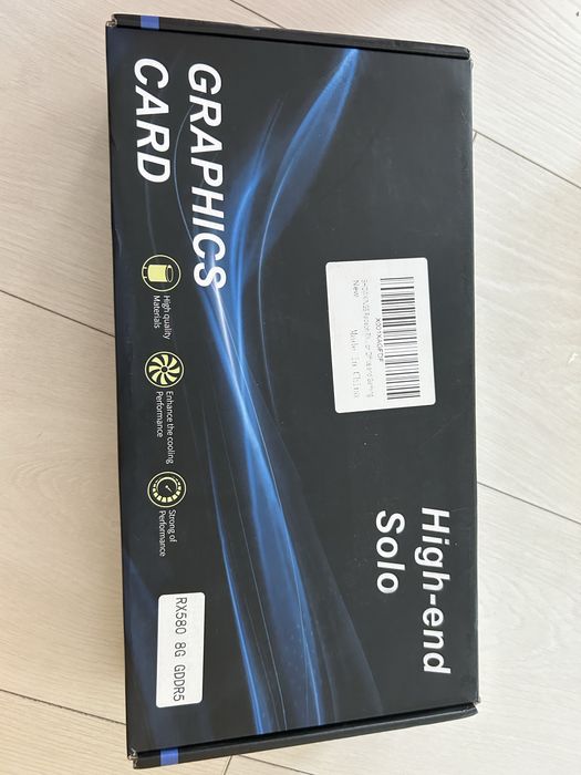 Placa video Radeon RX-580 8GB GDDR5 256 bit