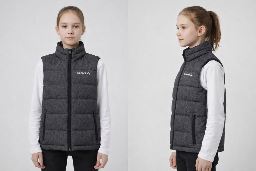 Reebok original натуральный пуховый жилет