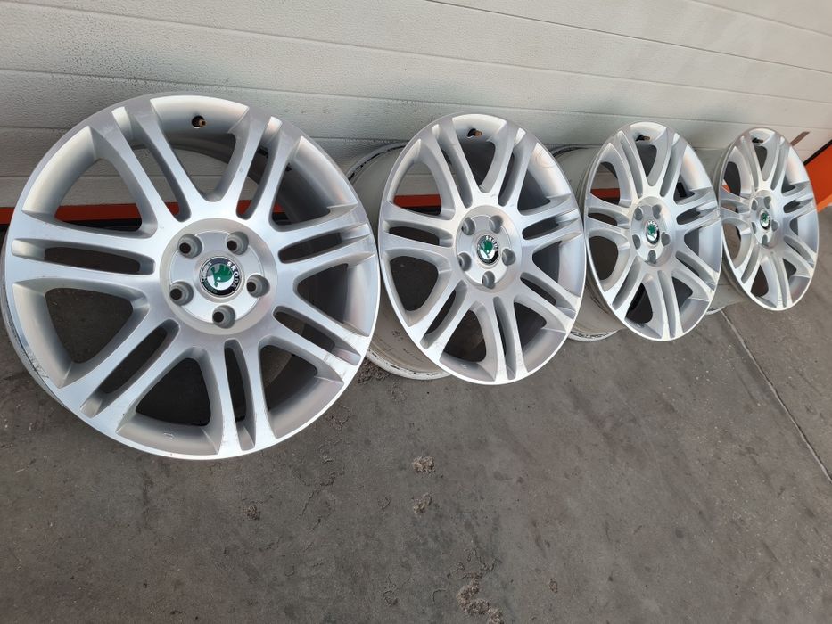 Оригинални джанти за ШКОДА SKODA VW AUDI SEAT R18 5x112 ET45 7.5J