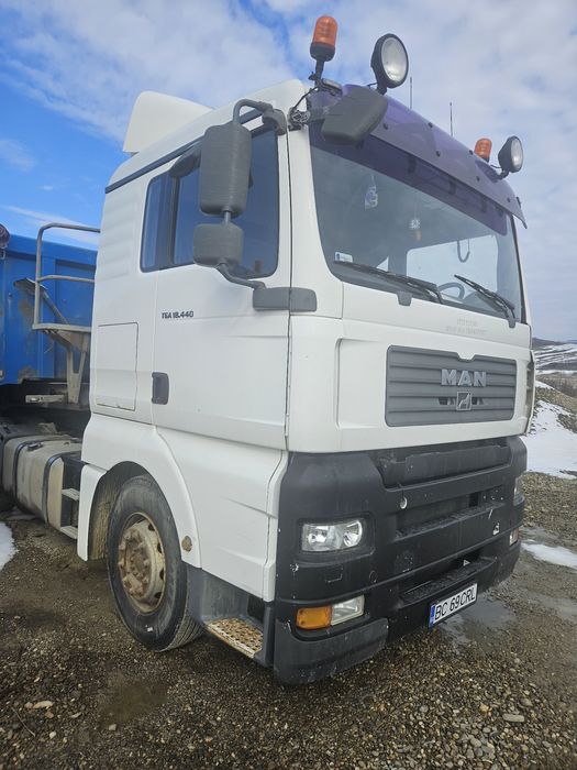 Ansamblu  MAN TGA 440 Euro 4 Fabr.2008 +Semiremorca FLIEGEL 2003