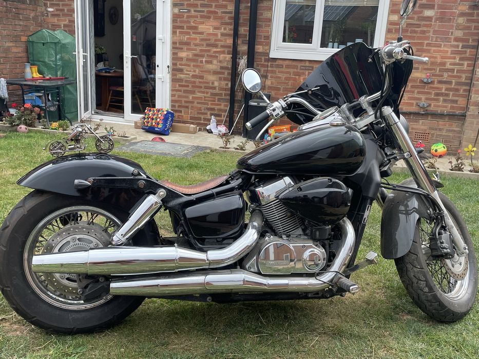 Honda vt750 An2013 cu doar 8600km