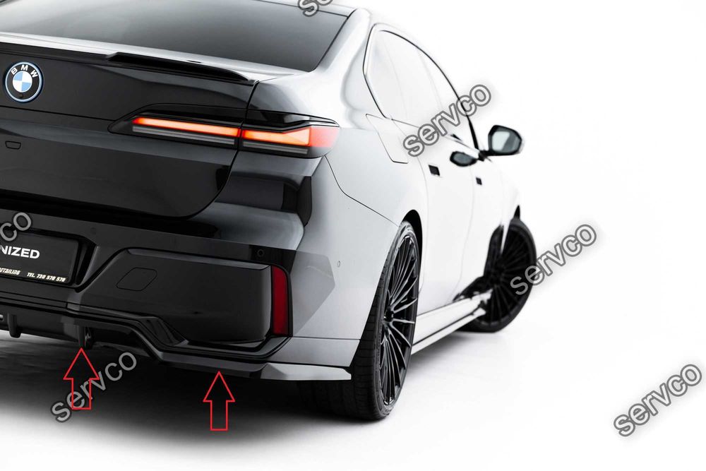 Prelungire splitter bara spate Bmw Seria 7 M-Pack G70 2022- v4 - Maxton Design
