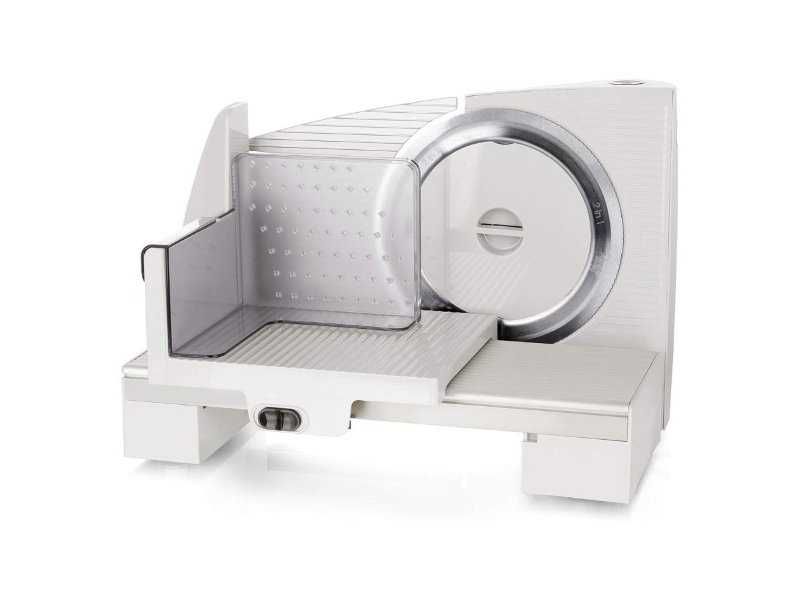 Електрическа Слайс Машина за Хляб Колбаси Сирена Emerio MS-125001 - 110W, 0-15мм, Инокс