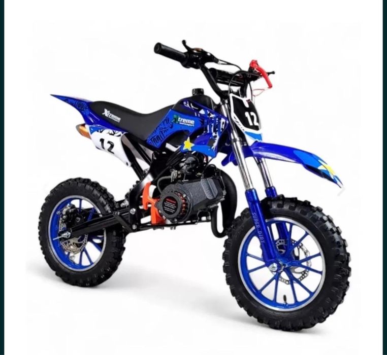 Motociclete Motocross 49Cc Noi cu Factura si Garantie RATE TBI BANK Automate Roti 10 Inch