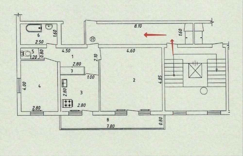 СВОЯ Чиланзар-15, 2/7/9 квартира 59м2 (ор.Жуковский)
