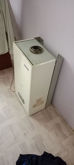 Двухконтурная печь на газе