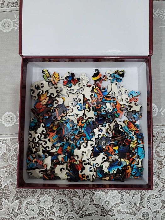 Продам новые  деревянные пазлы