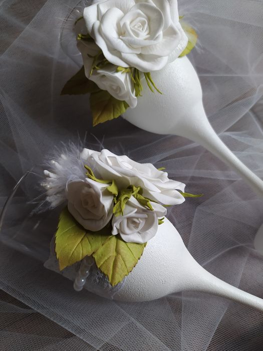 Свадебные фужеры.