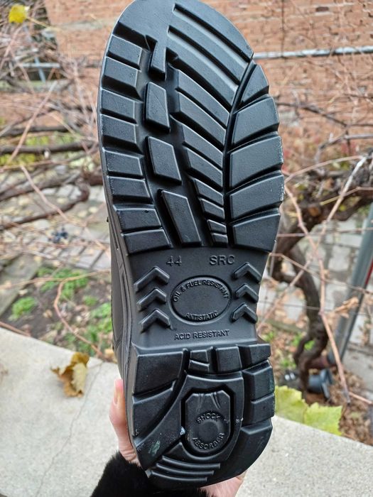 Мъжки черни кубинки естествена кожа