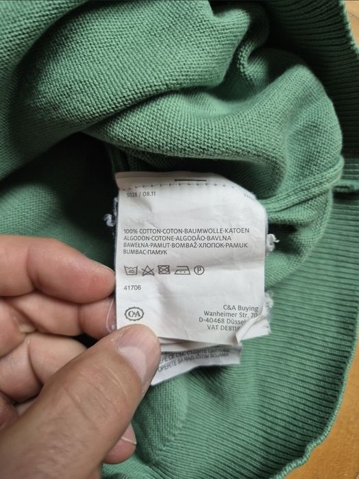 Pulover premium Angelo Litrico (C&A), din bumbac 100%, Bărbați - M