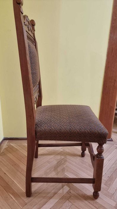 Set 6 scaune neobaroc lemn masiv sculptat – stare impecabilă – mobilier clasic premium