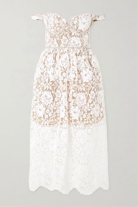 Рокля дантела Self Portrait